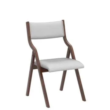 Ball & Cast Cream White Folding Chairs Set of 2