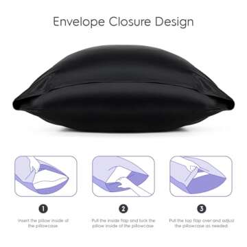 Tafts Mulberry Silk Pillowcase - Luxury for Skin & Hair