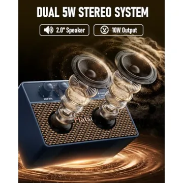 Flatsons FBA-10 Mini Guitar Amplifier - Portable & Versatile