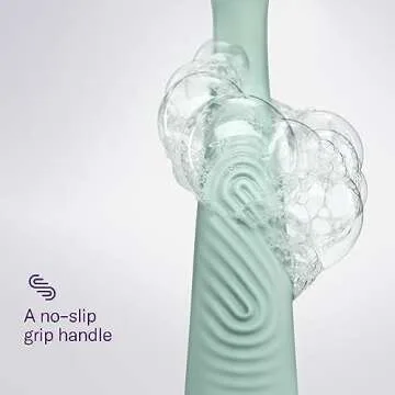 Flamingo Razors for Women Shave Set, 1 Women's Razor Handle (Sage), 2 Razor Five-Blade Refills, 1 oz. Foaming Shave Gel, and 1 Shower Holder