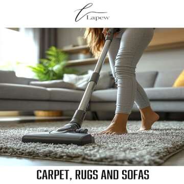 Lapew Mahogany Coconut Dream Carpet Freshener Powder: Powerful Odor Eliminator for Home, Upholstery Deodorizer, Carpet Deodorizer, Pet Urine, Cat Litter Deodorizer - Mahogany Coconut Dream Fragrance.