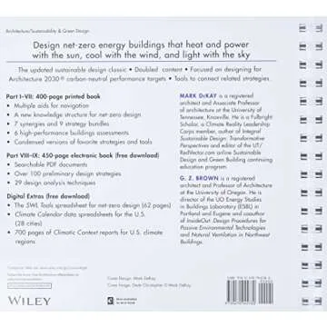 Sun, Wind, and Light: Architectural Design Strategies for Sustainable Living