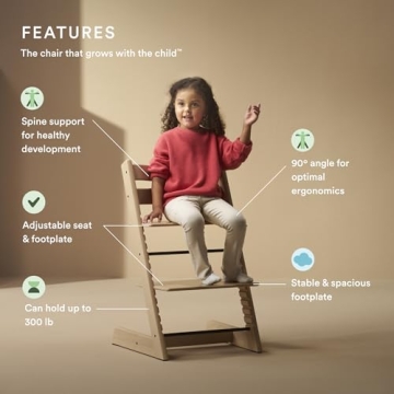 Stokke Tripp Trapp Chair - Adjustable for All Ages