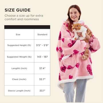 Bedsure Marilyn Monroe Blanket Hoodie for Women-Sherpa Wearable Blanket Pink Heart Sweatshirt Hooded Blanket Gift for Adult