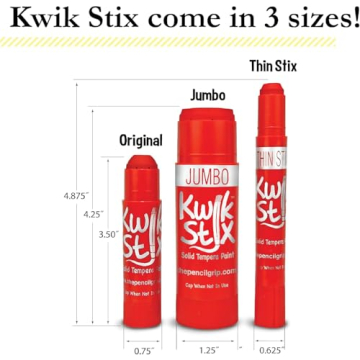 Kwik Stix: Quick-Drying Paint Sticks for Kids & Toddlers