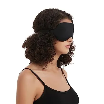 Luxurious Alaska Bear Silk Sleep Mask for Comfort