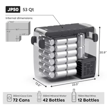 ICECO JP50 Portable Fridge with SECOP Compressor