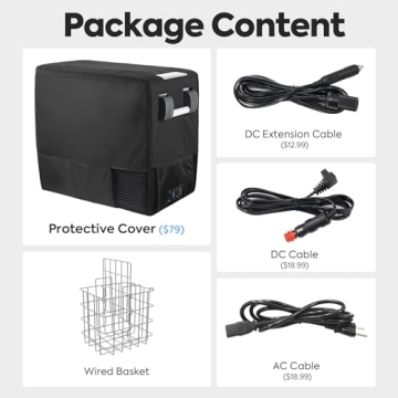 ICECO JP50 Portable Fridge with SECOP Compressor