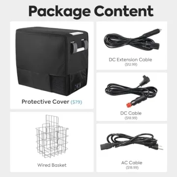 ICECO JP50 Portable Fridge with SECOP Compressor