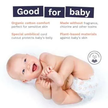 Pura Hypoallergenic Diapers for Sensitive Skin - Size 2