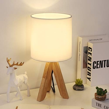Compact Stylish Table Lamp with Tripod Base for Any Room