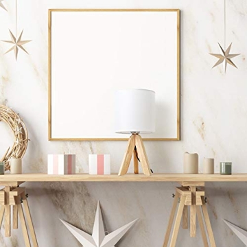 Compact Stylish Table Lamp with Tripod Base for Any Room