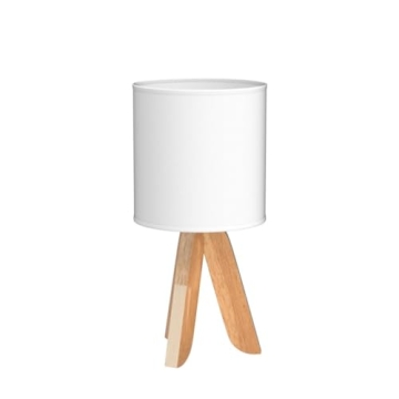 Compact Stylish Table Lamp with Tripod Base for Any Room