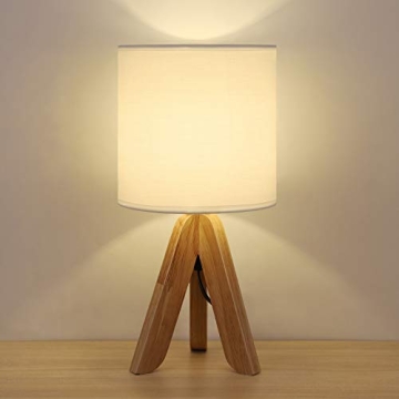 Compact Stylish Table Lamp with Tripod Base for Any Room