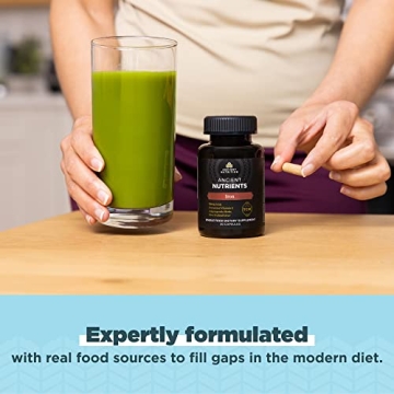 Iron Supplement by Ancient Nutrition 18mg - Supports Fatigue