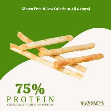 Fieldcrest Farms Rawhide-Free Twist Stix for Dogs - 30 Sticks