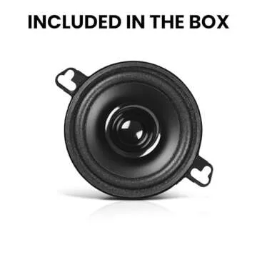 BOSS Audio Systems BRS35 3.5 Inch Replacement Car Door Speakers - 50 Watts Max, Sold Individually, Use With Stereo and Tweeters