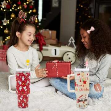 Silicone Straw Tops for Stanley Cup - Cute & Reusable