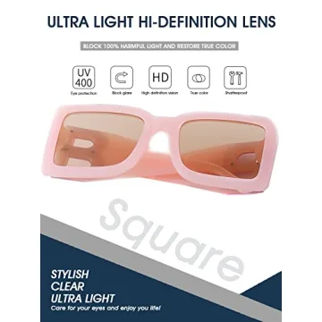 Stylish PORADAY Square Sunglasses for All Occasions