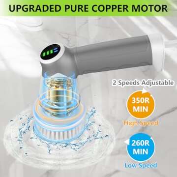 DAESUNG Electric Spin Scrubber - Ultimate Cleaning Tool