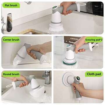 DAESUNG Electric Spin Scrubber - Ultimate Cleaning Tool