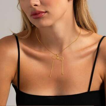 BAYLAY Valentines Day Gifts for Women - Gold Necklace for Women, 18K Gold Plated Heart Necklace Tiny Heart Pendant Necklaces for Women Jewelry Gold Necklace for Women Valentines Day Gifts