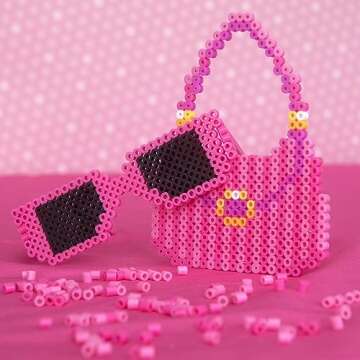 Perler Black Craft Beads for Arts and Creativity, 1000 pcs