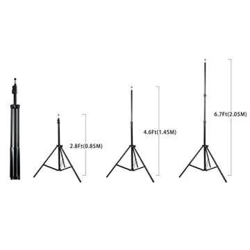 HYJ-INC 10 Ft Adjustable Background Stand for Photography