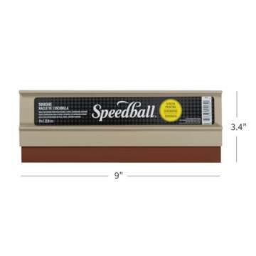 Speedball Craft Fabric Squeegee, 9-Inch for Silk Screen Printing