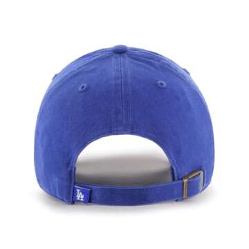 Los Angeles Dodgers Royal Blue Clean Up Adjustable Cap for All Ages