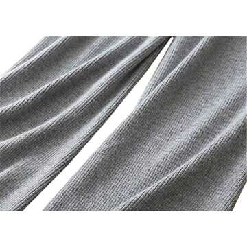 DAIMIDY Women's Cashmere Wide Leg Pants