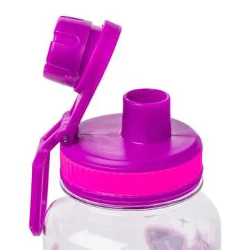 Bratz Airbrush Water Bottle with Stickers - 32 Oz Plastic