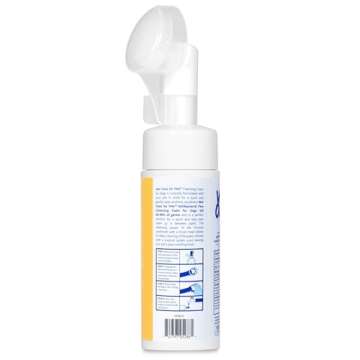Wet Ones for Pets Antibacterial Dog Paw Cleaner with Built-in Scrubber Brush - Foaming Cleanser for Dog Paws - Paw Washer & Grooming Care - Dog Cleaning Supplies - Tropical Splash Scent 5 oz