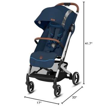 gb Qbit + All City Lightweight Travel Stroller