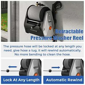 Giraffe Tools Electric Wall Mount Pressure Washer