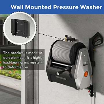 Giraffe Tools Electric Wall Mount Pressure Washer