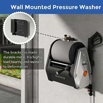 Giraffe Tools Electric Wall Mount Pressure Washer