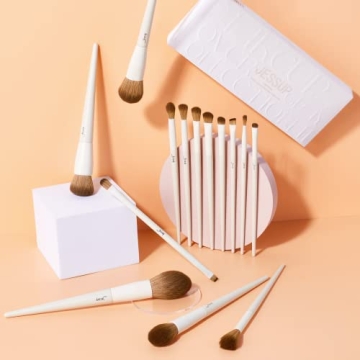 Jessup 14Pcs Premium Vegan Makeup Brush Set
