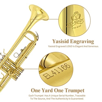 YASISID Trumpet Set for All Levels of Musicians
