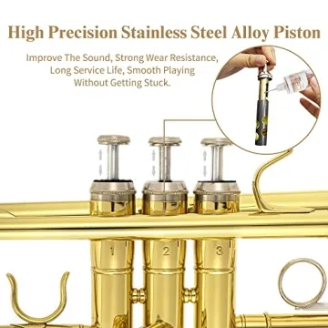 YASISID Trumpet Set for All Levels of Musicians