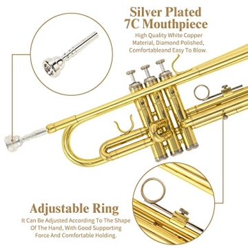 YASISID Trumpet Set for All Levels of Musicians