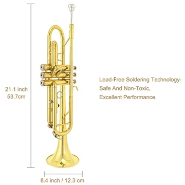 YASISID Trumpet Set for All Levels of Musicians
