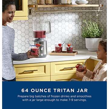 GE 5-Speed 64-Oz. Blender - Powerful & Stylish