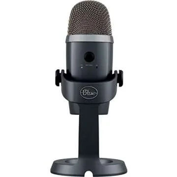 Newest Blue Yeti Nano Premium USB Microphone for Gaming, Streaming,Podcasting, PC & Mac with GalliumPi Bundles