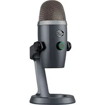 Newest Blue Yeti Nano Premium USB Microphone for Gaming, Streaming,Podcasting, PC & Mac with GalliumPi Bundles