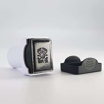 Best Dad Golf Ball Stamp - Self Inking Markers