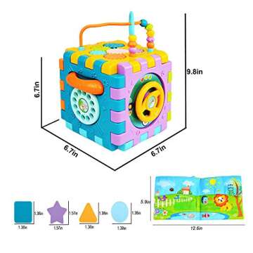 Baby Activity Cube: 7-in-1 Busy Play Center for Kids