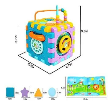 Baby Activity Cube: 7-in-1 Busy Play Center for Kids
