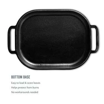 Challenger Cast Iron Bread Pan for Perfect Baking