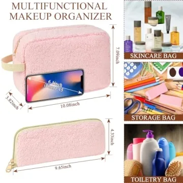 Personalized Travel Makeup Bag Set - Perfect Gifts for Women